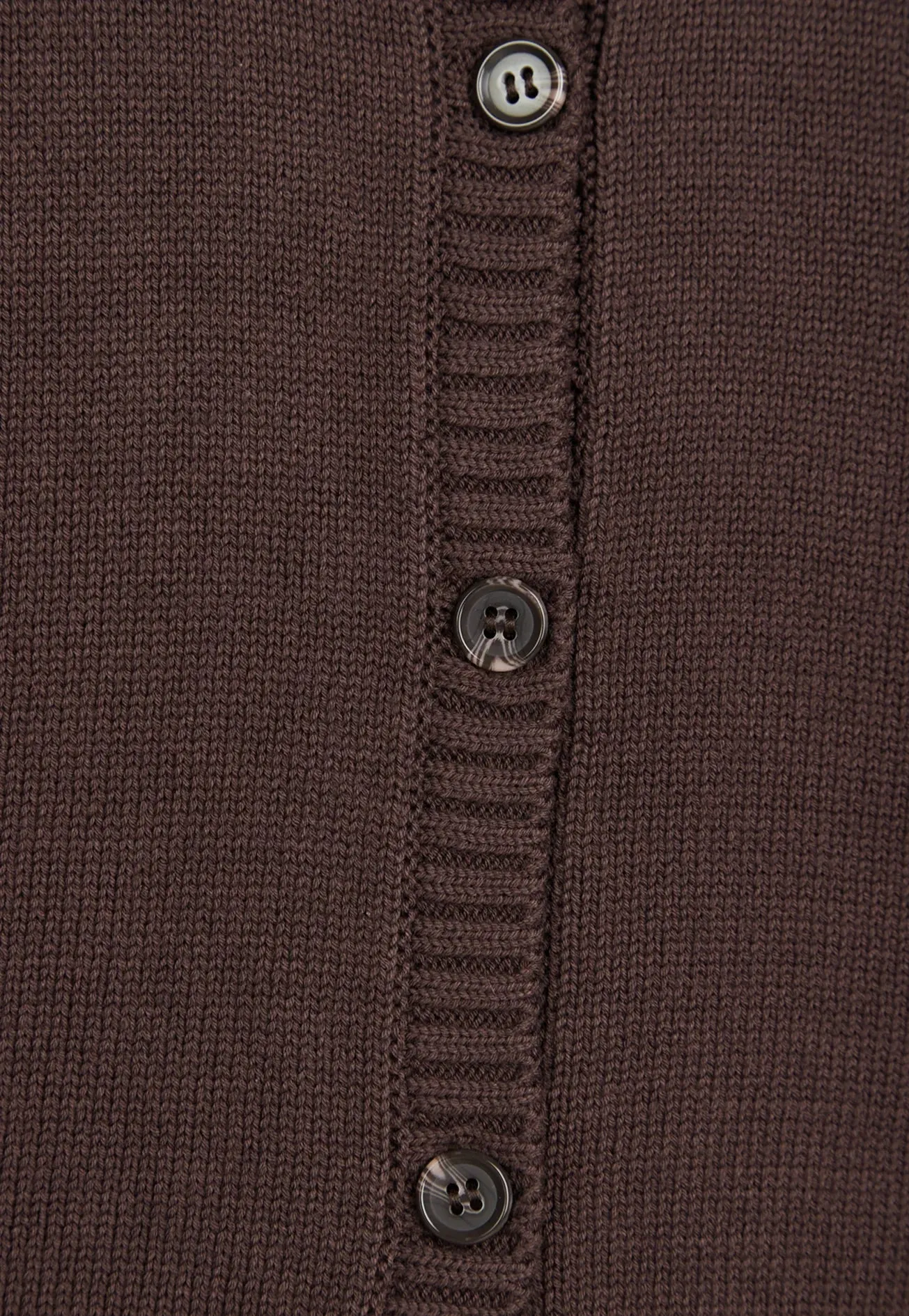 Latifah Cardigan in Major Brown