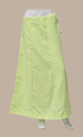 Light Lime Cotton Under Skirt