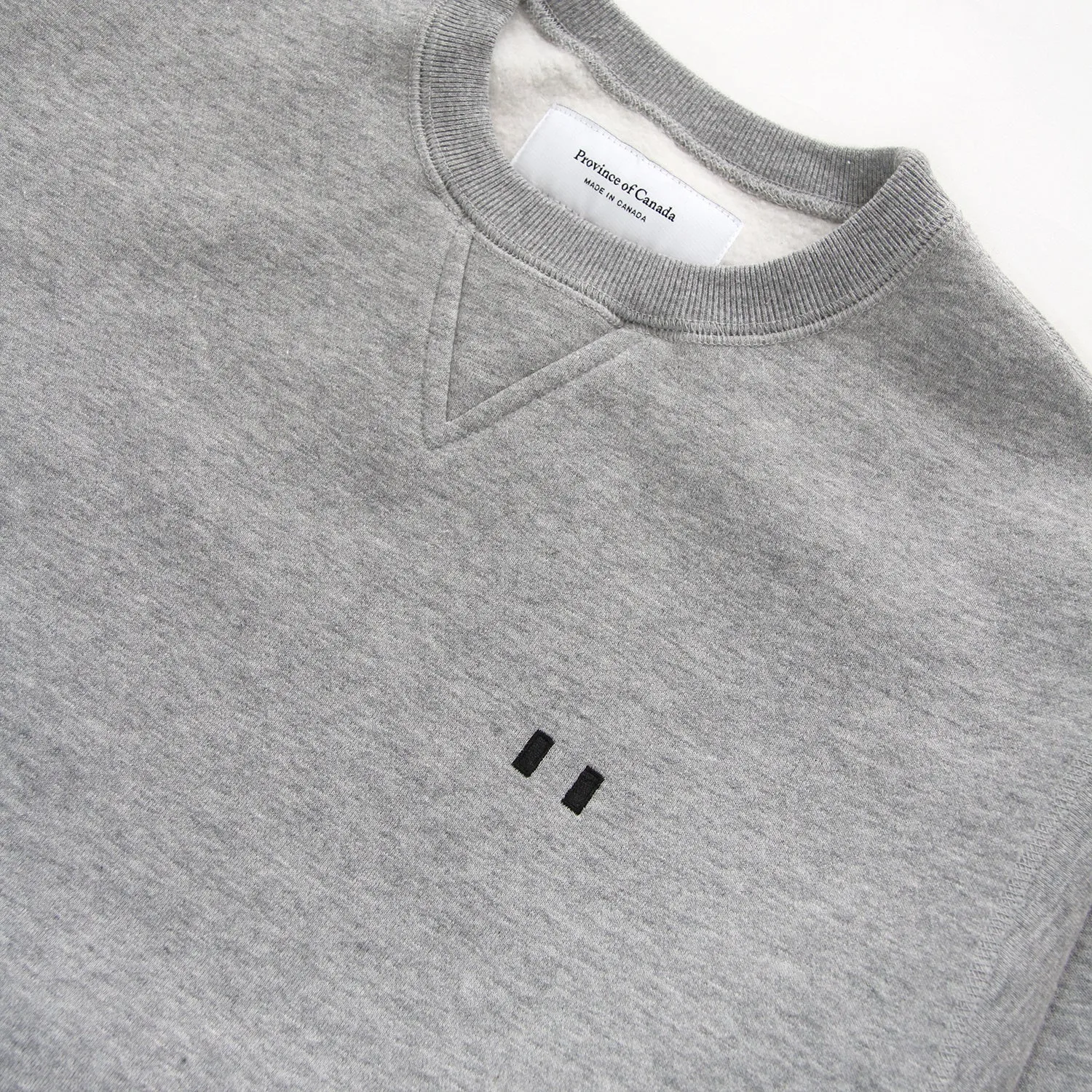 Lounge Fleece Sweatshirt Heather Grey - Unisex