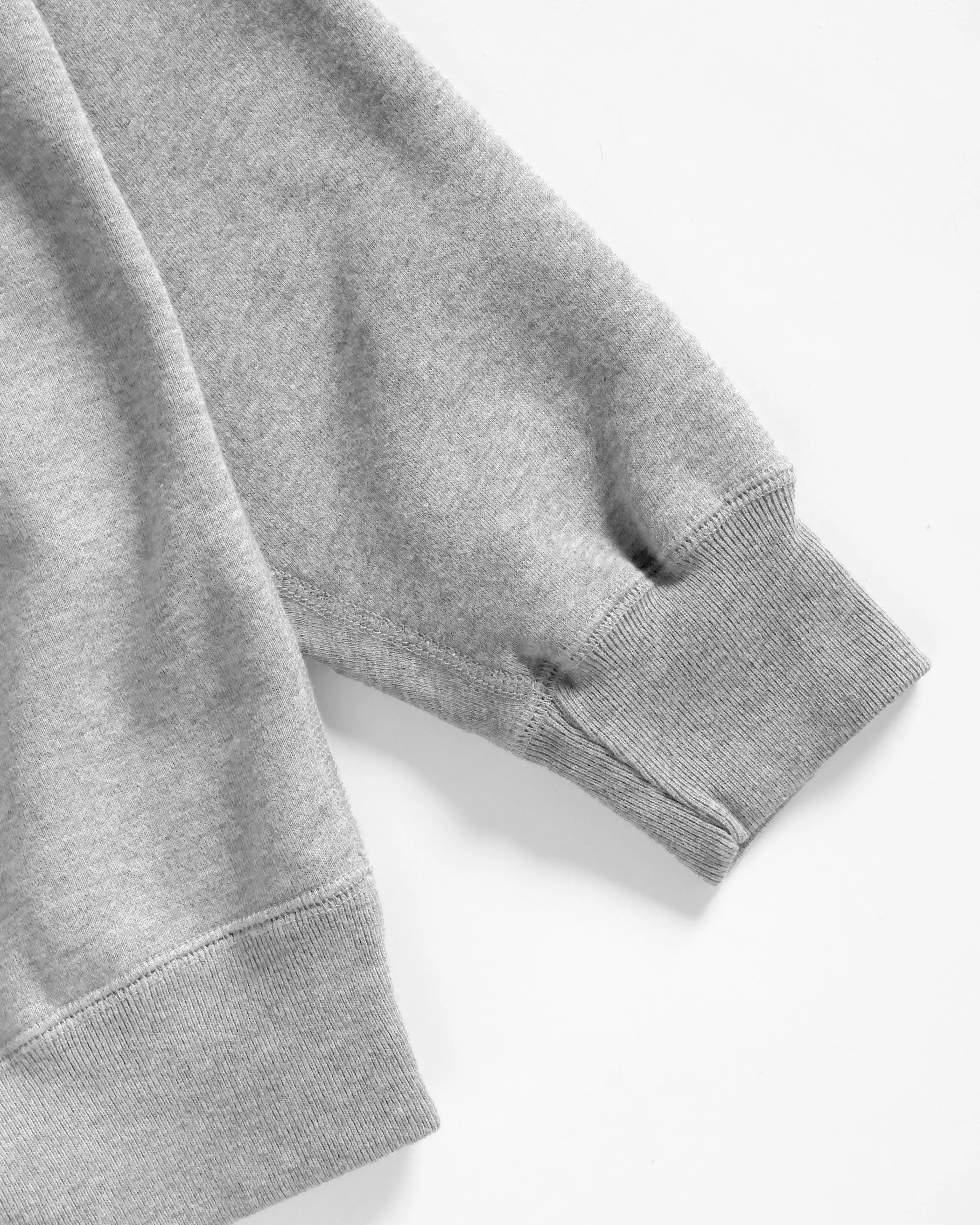 Lounge Fleece Sweatshirt Heather Grey - Unisex