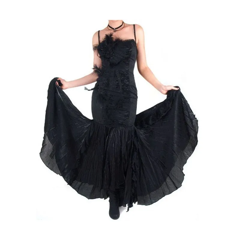 Magnificent Morticia dress