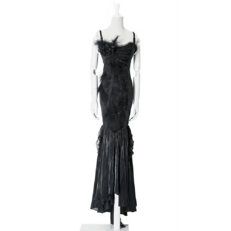 Magnificent Morticia dress