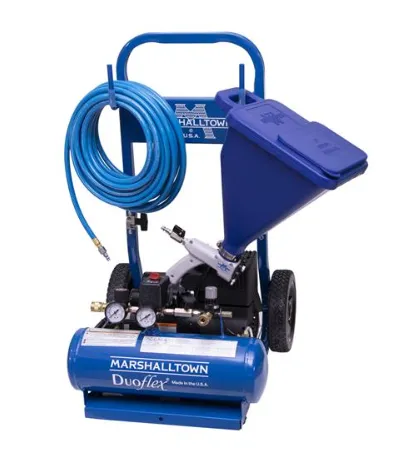 Marshalltown HC128A DuoFlex Compressor w/ SharpShooter® I Hopper Gun