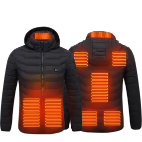 Men's Stay warm Heated Jacket winter Coat