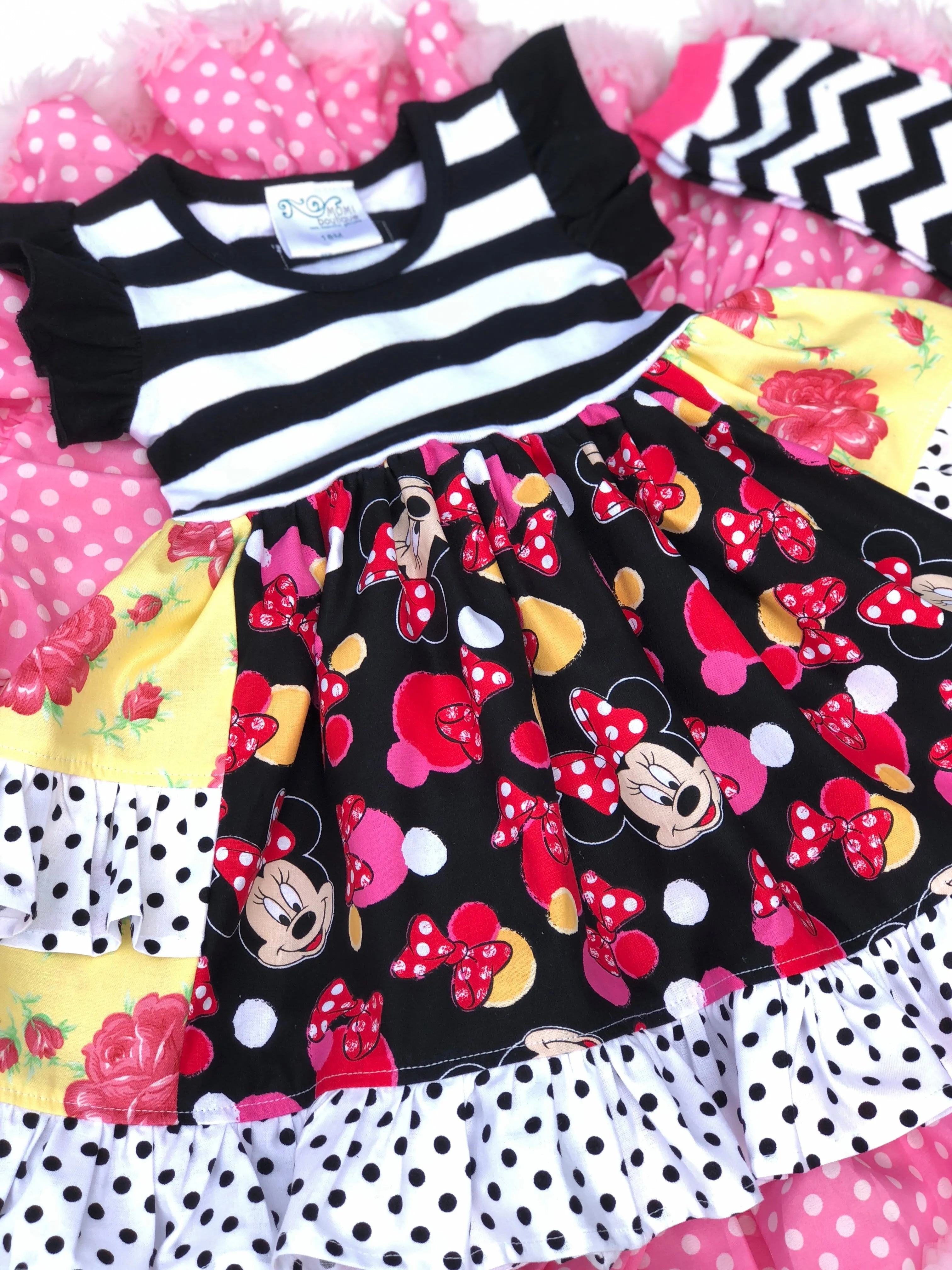 Minnie Mouse Platinum Party style dress