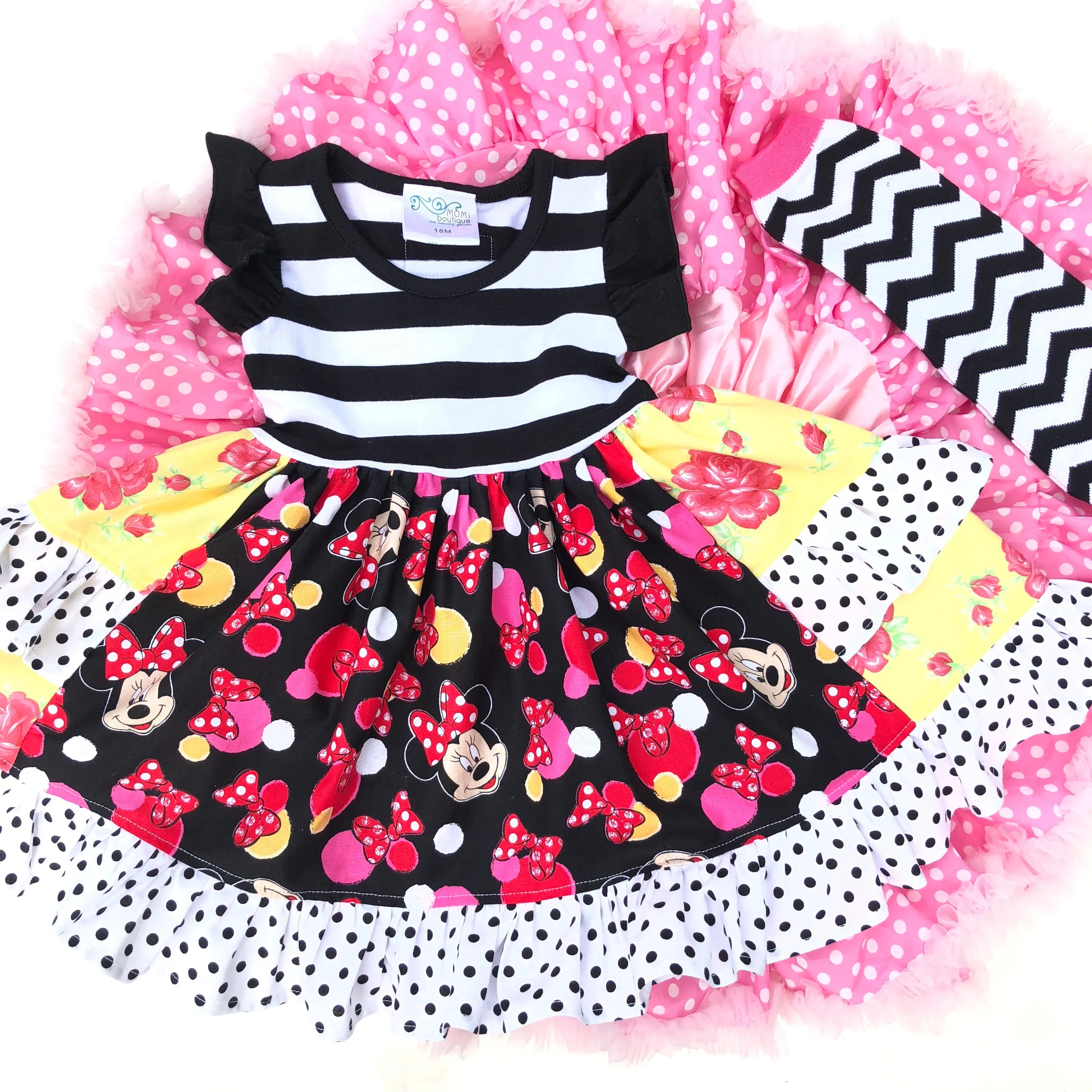 Minnie Mouse Platinum Party style dress