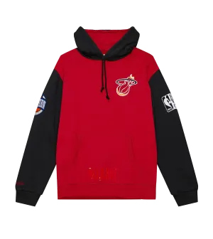 Mitchell & Ness Miami HEAT Hardwood Classic Night Fleece Hoodie