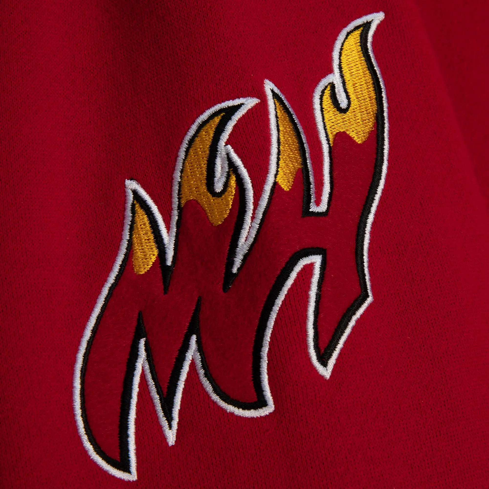 Mitchell and Ness Miami HEAT Origins Fleece Hoodie