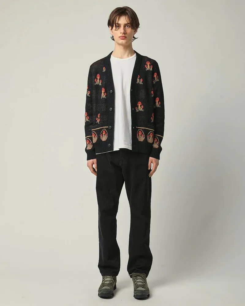 Mushroom K12 Cardigan Black