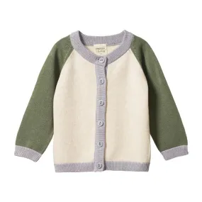 Nature Baby Piper Cardigan - Lilac Trio