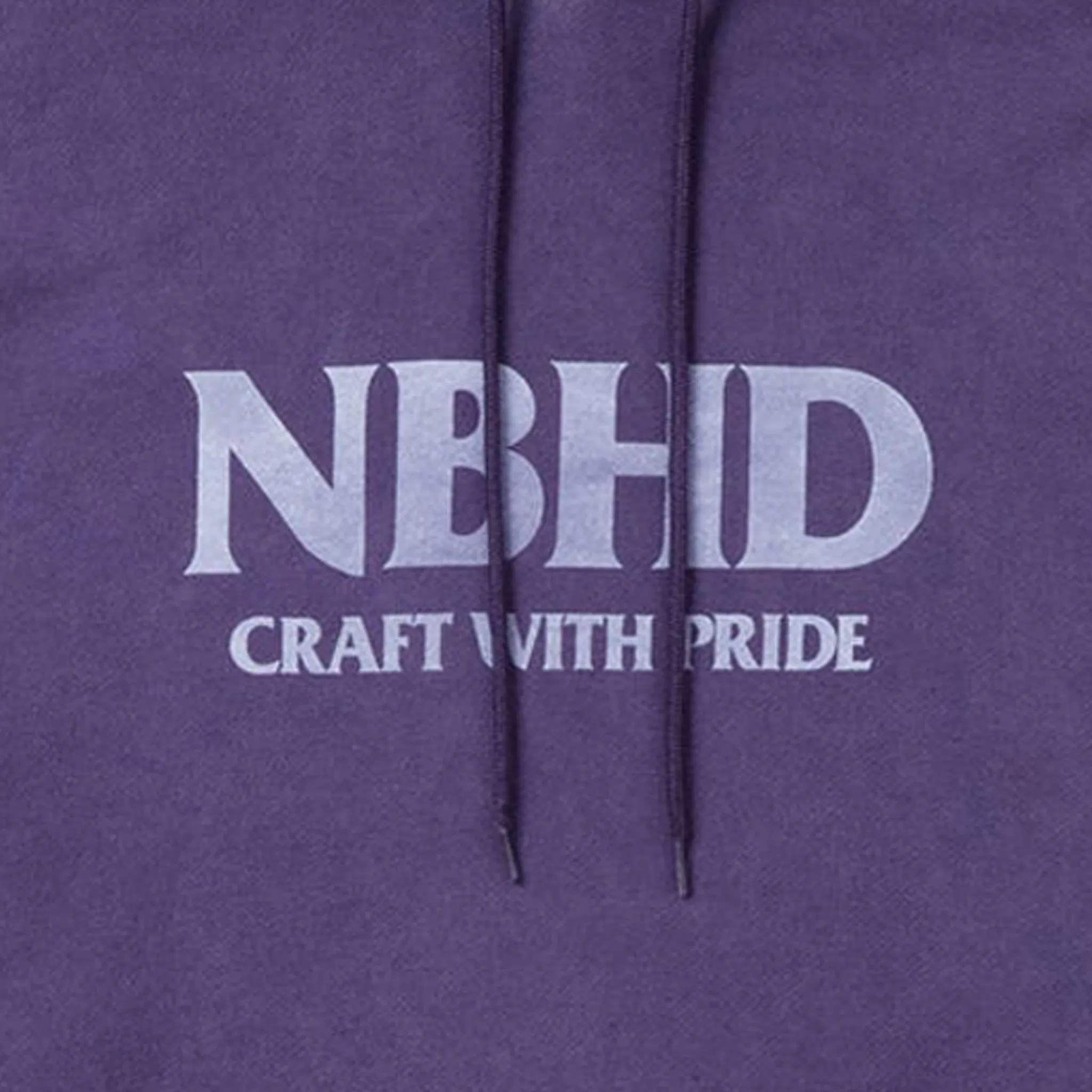 Neighborhood Pigment Dyed Sweatparka LS (Purple)