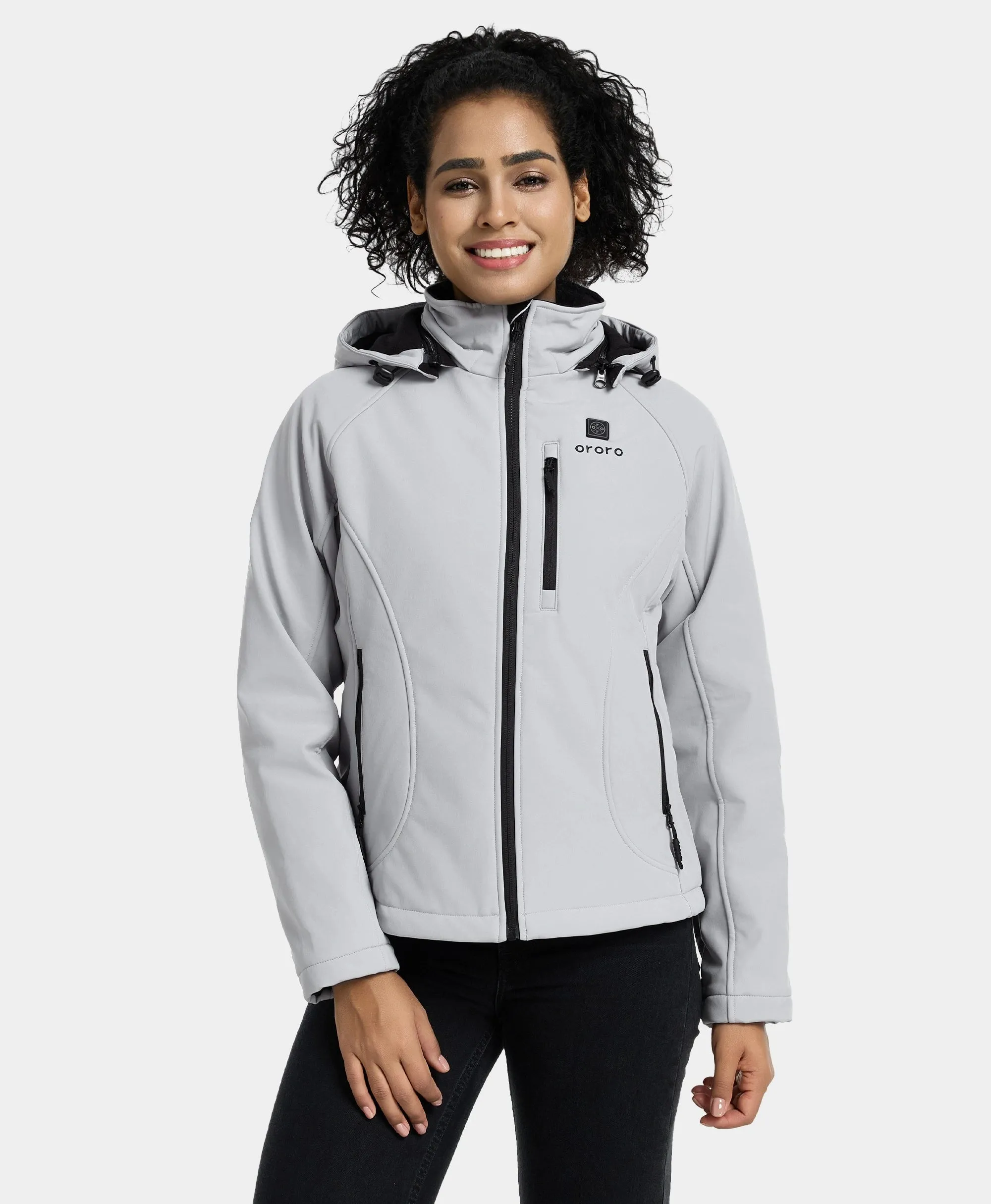 (Open-box) Women's Heated Jacket - 4 Heating Zones (Battery Set Not Included)