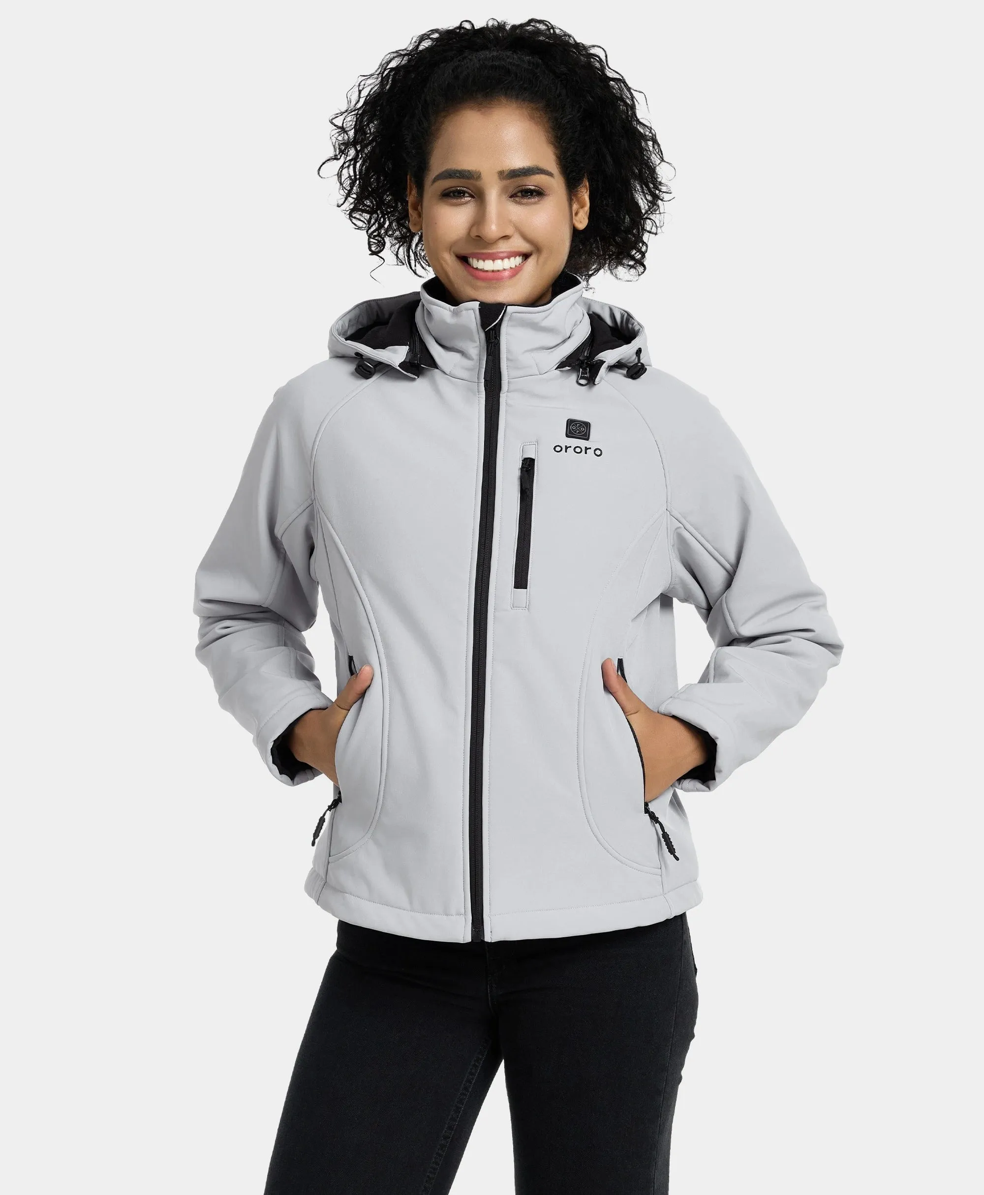 (Open-box) Women's Heated Jacket - 4 Heating Zones (Battery Set Not Included)