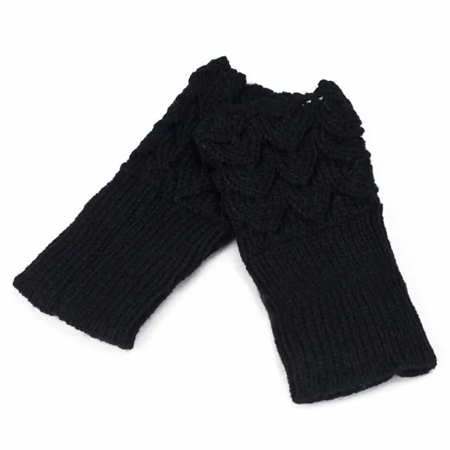 Paragraph Knitting Fingerless Gloves