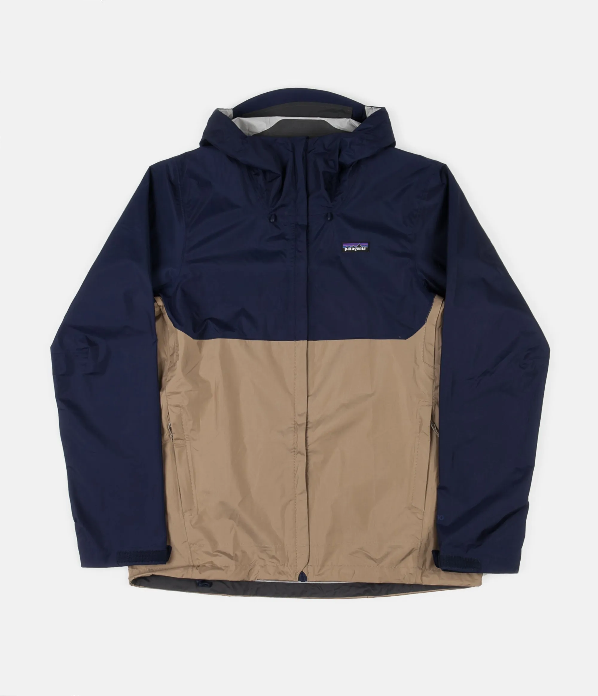 Patagonia Torrentshell Jacket - Classic Navy / Mojave Khaki