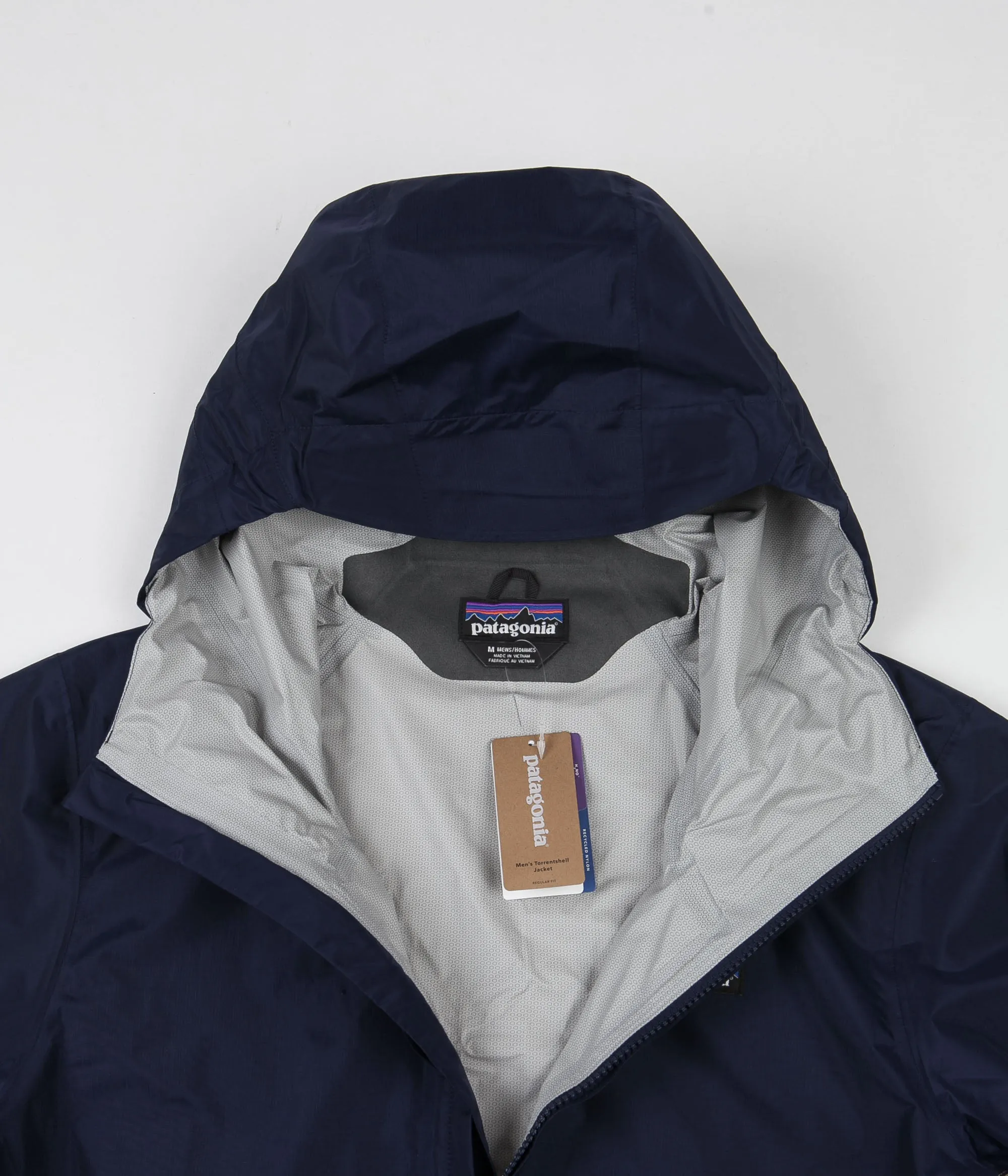 Patagonia Torrentshell Jacket - Classic Navy / Mojave Khaki