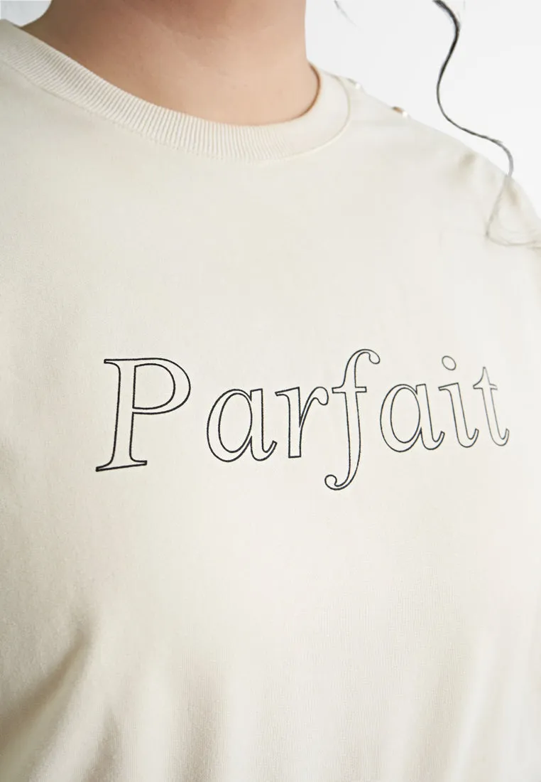 Pom Graphic Parfait Jumper Tee