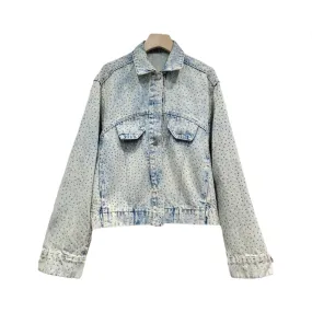 Pre Order: Hot Diamond Loose Denim Jacket