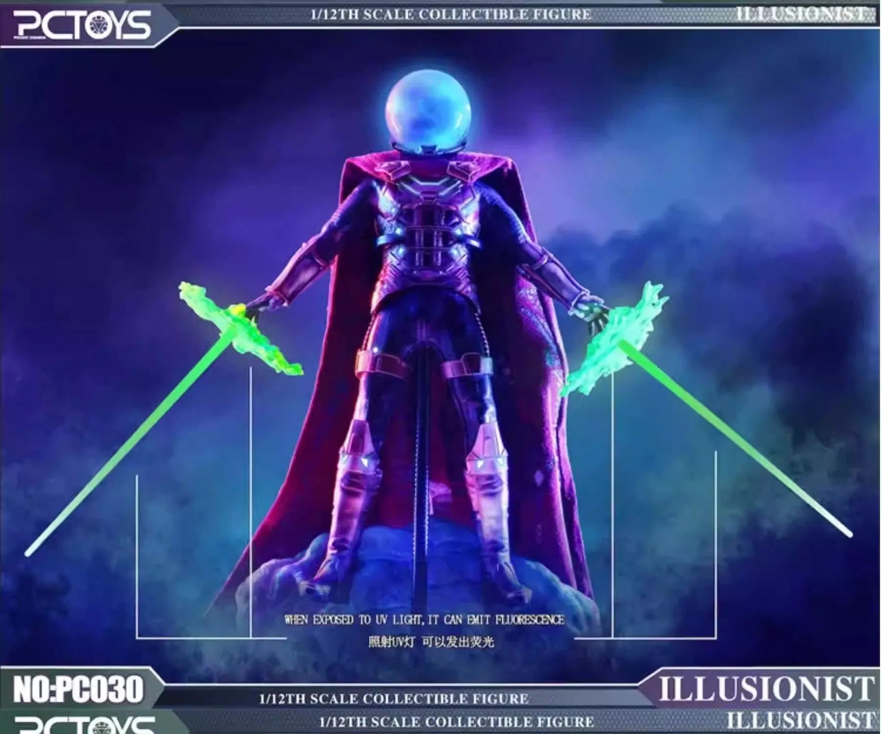 (Pre sale) PCTOYS 1/12 ILLUSIONIST PC030 Deluxe Edition Action Figure