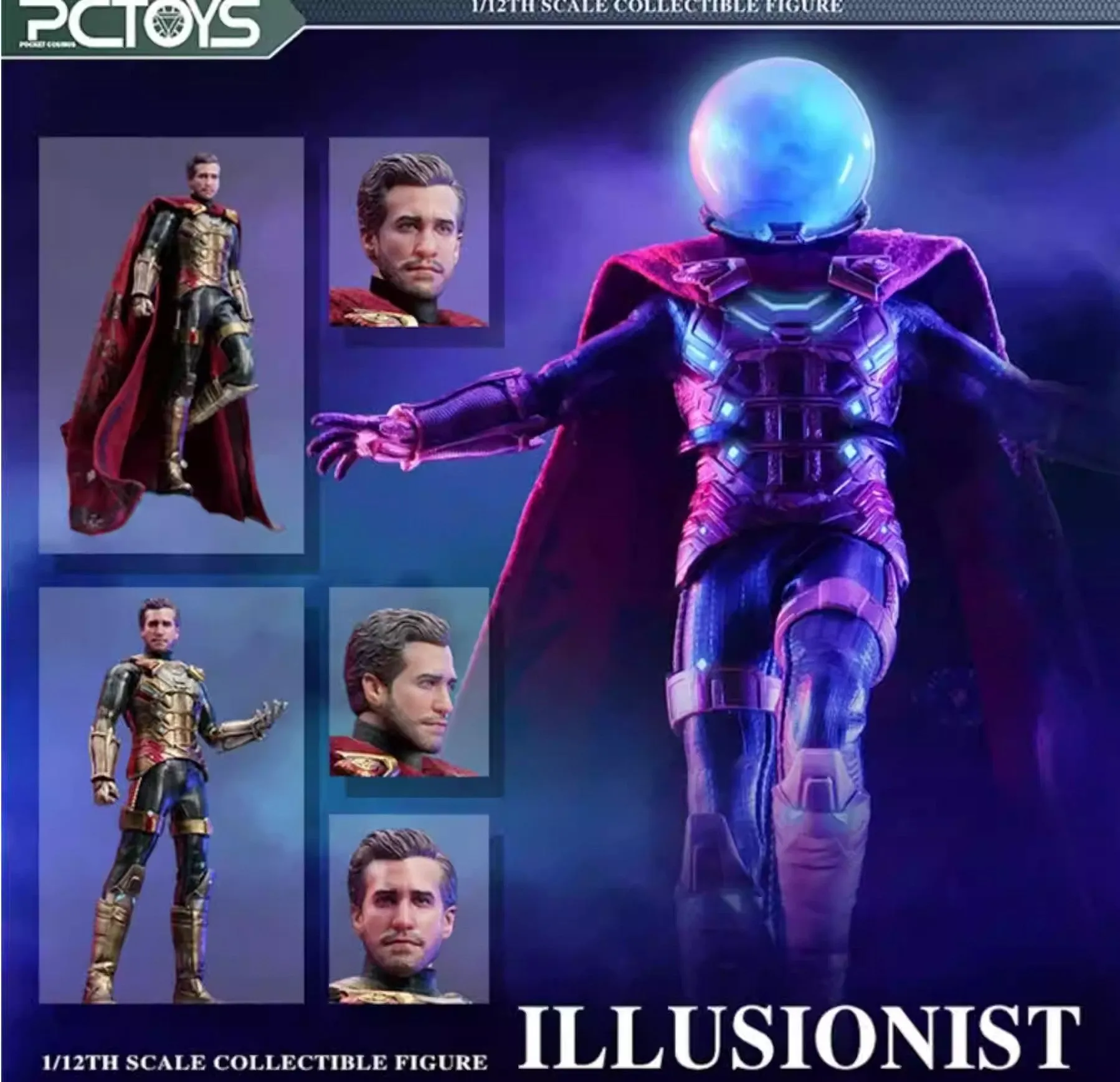 (Pre sale) PCTOYS 1/12 ILLUSIONIST PC030 Regular Edition Action Figure