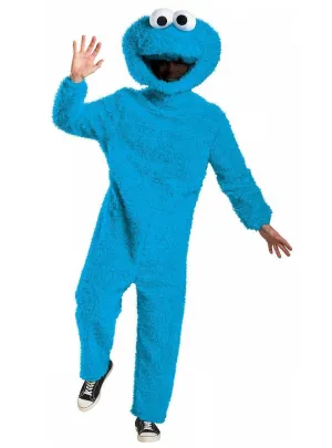 Prestige Cookie Monster Adults Fancy Dress Costume