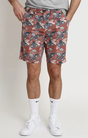 Print Seersucker Short