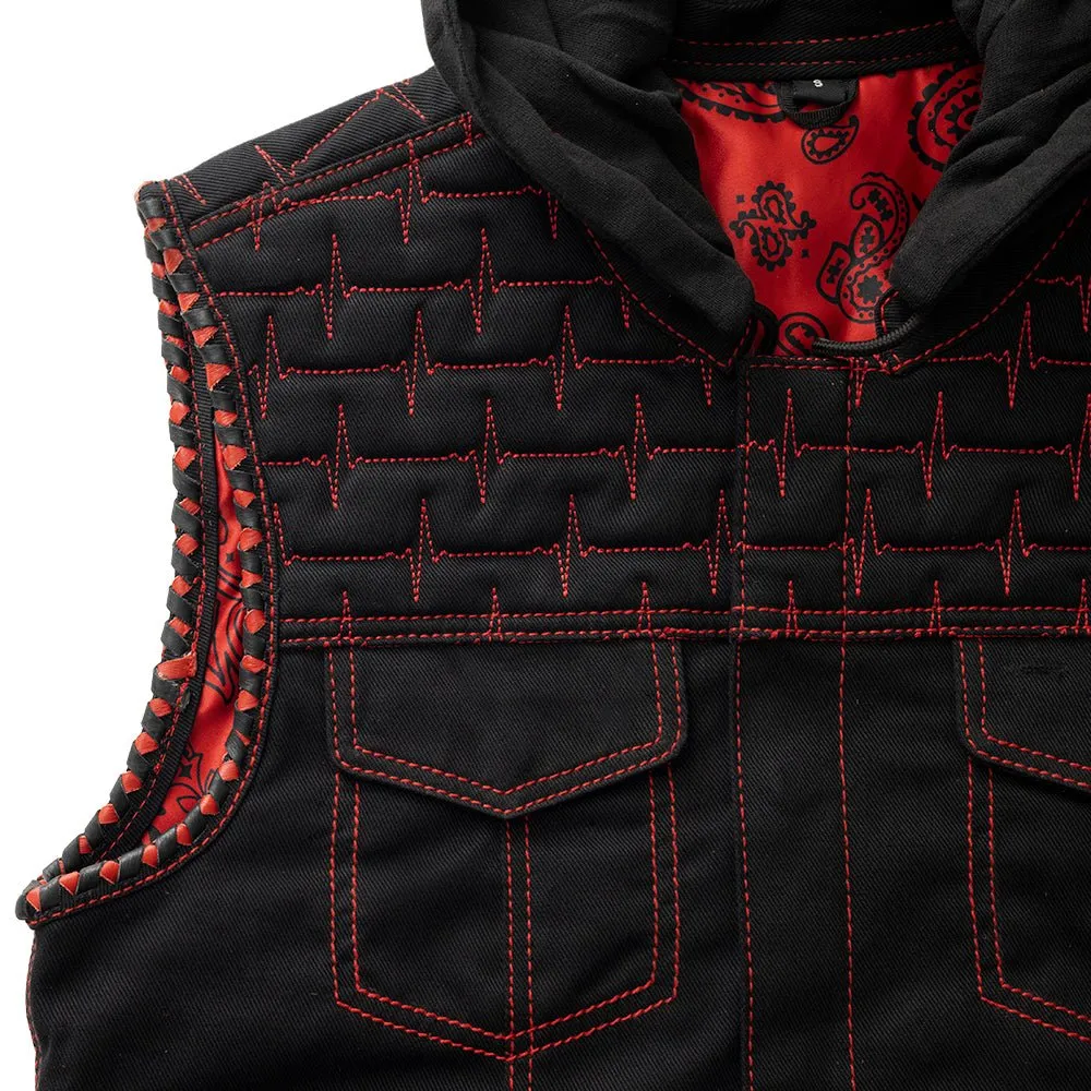 Pulse - Men's Twill Motorcycle Vest - Limited Edition