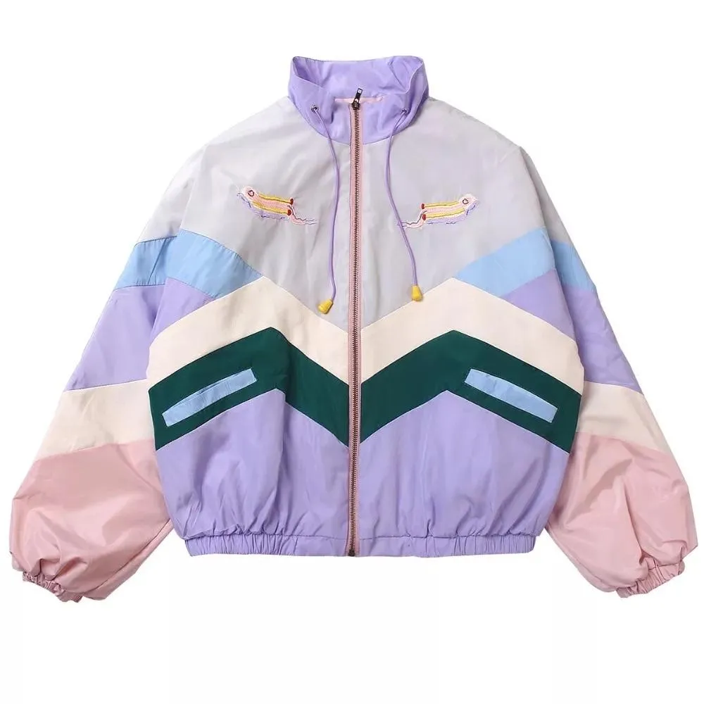 Punk in Pastel Windbreaker Jacket 💘