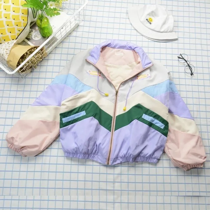 Punk in Pastel Windbreaker Jacket 💘