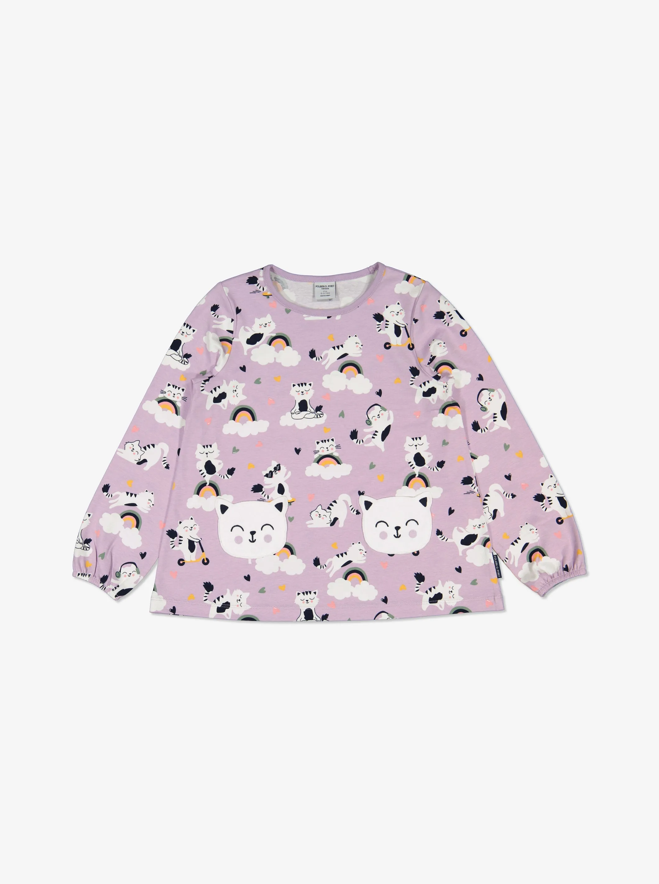 Purr-fect Day Pocket Kids Top