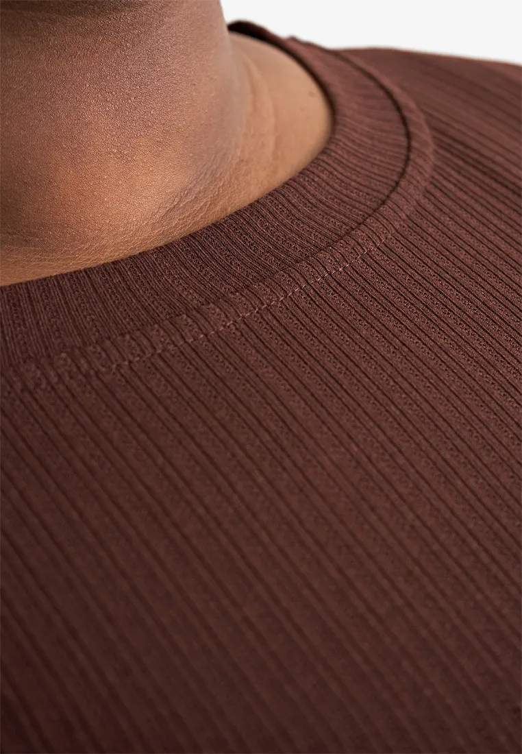 Qamar Relax Ribbed Quarantine Jumper Top