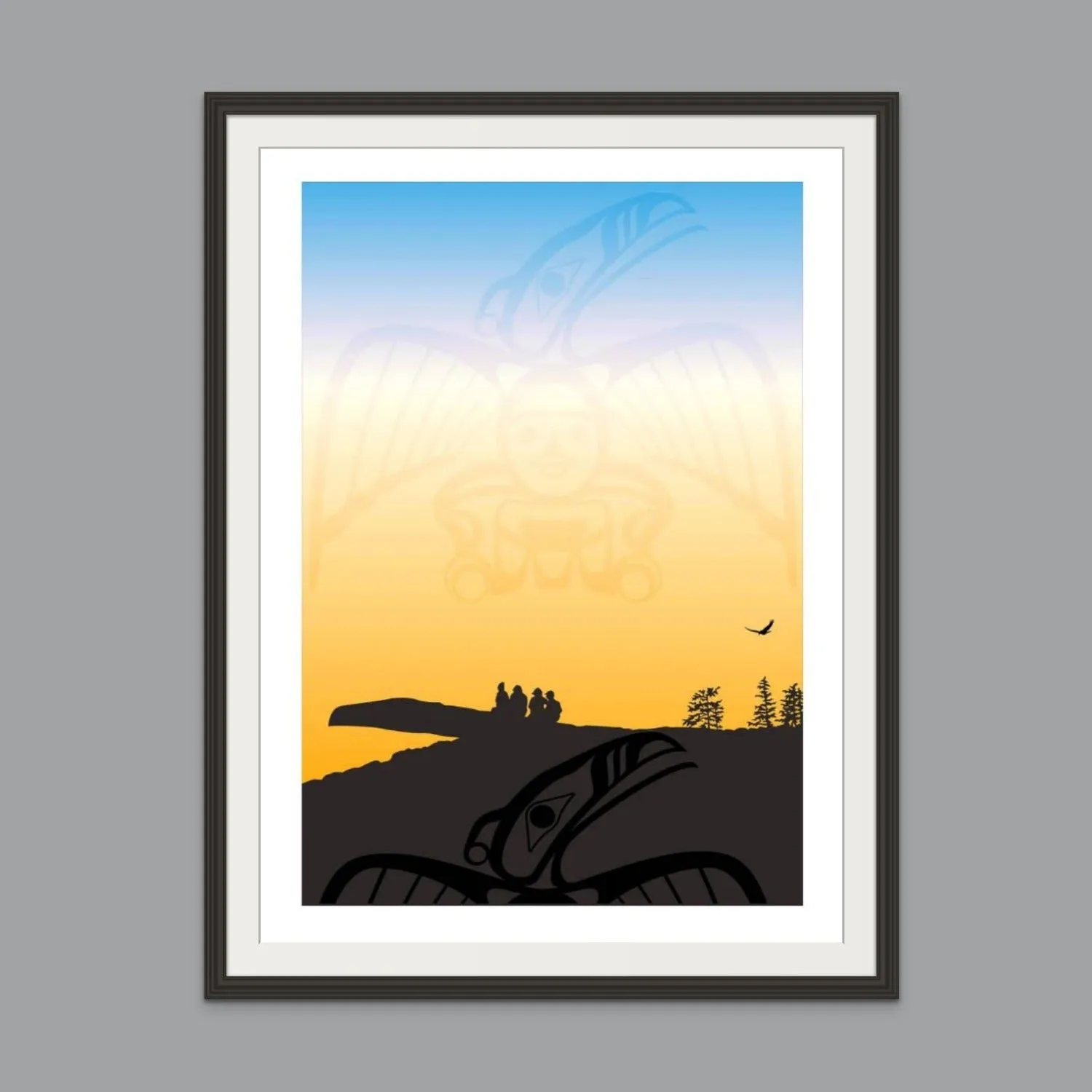 Raven Sunset Limited Edition Print