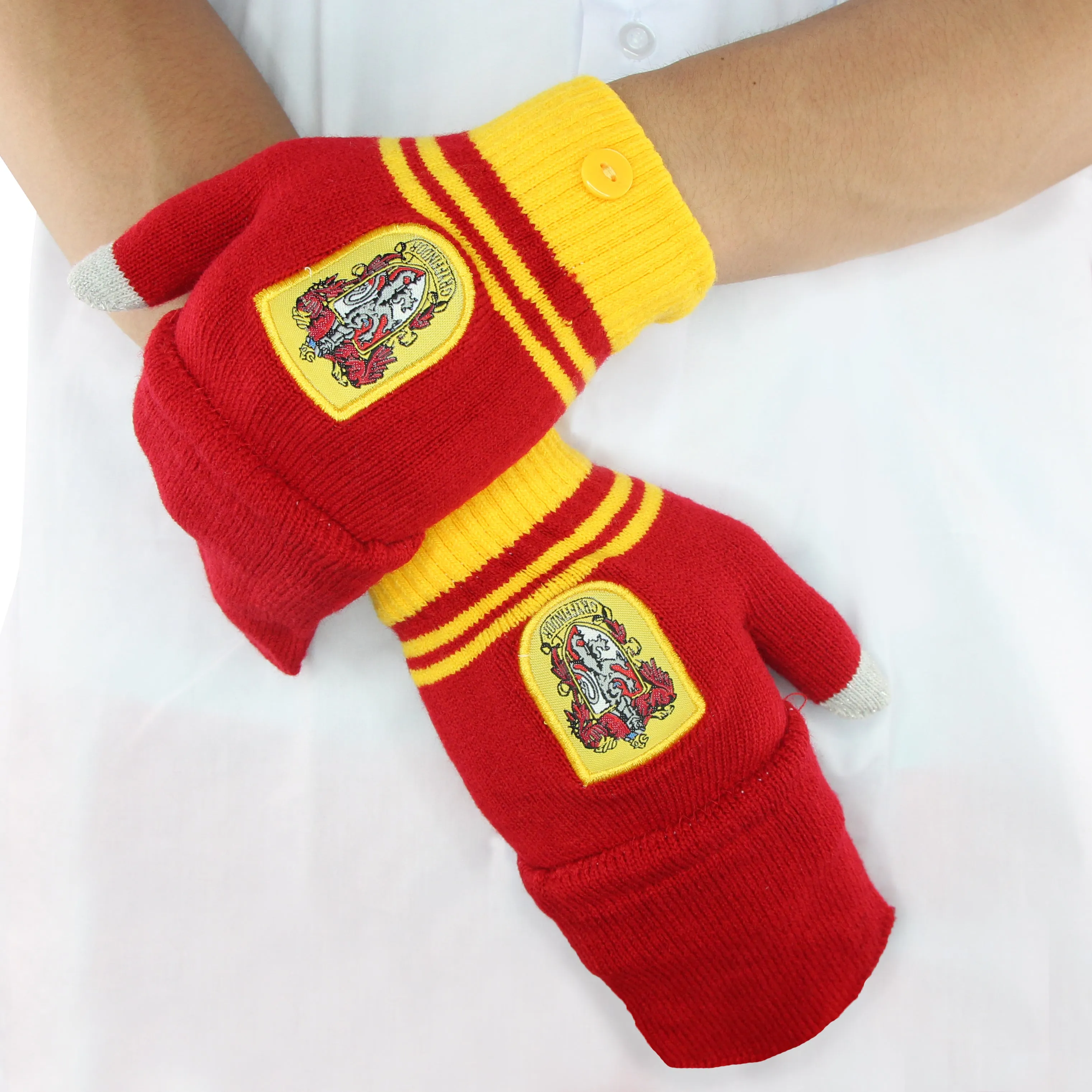 *Red Gryffindor Mitten/Fingerless Gloves