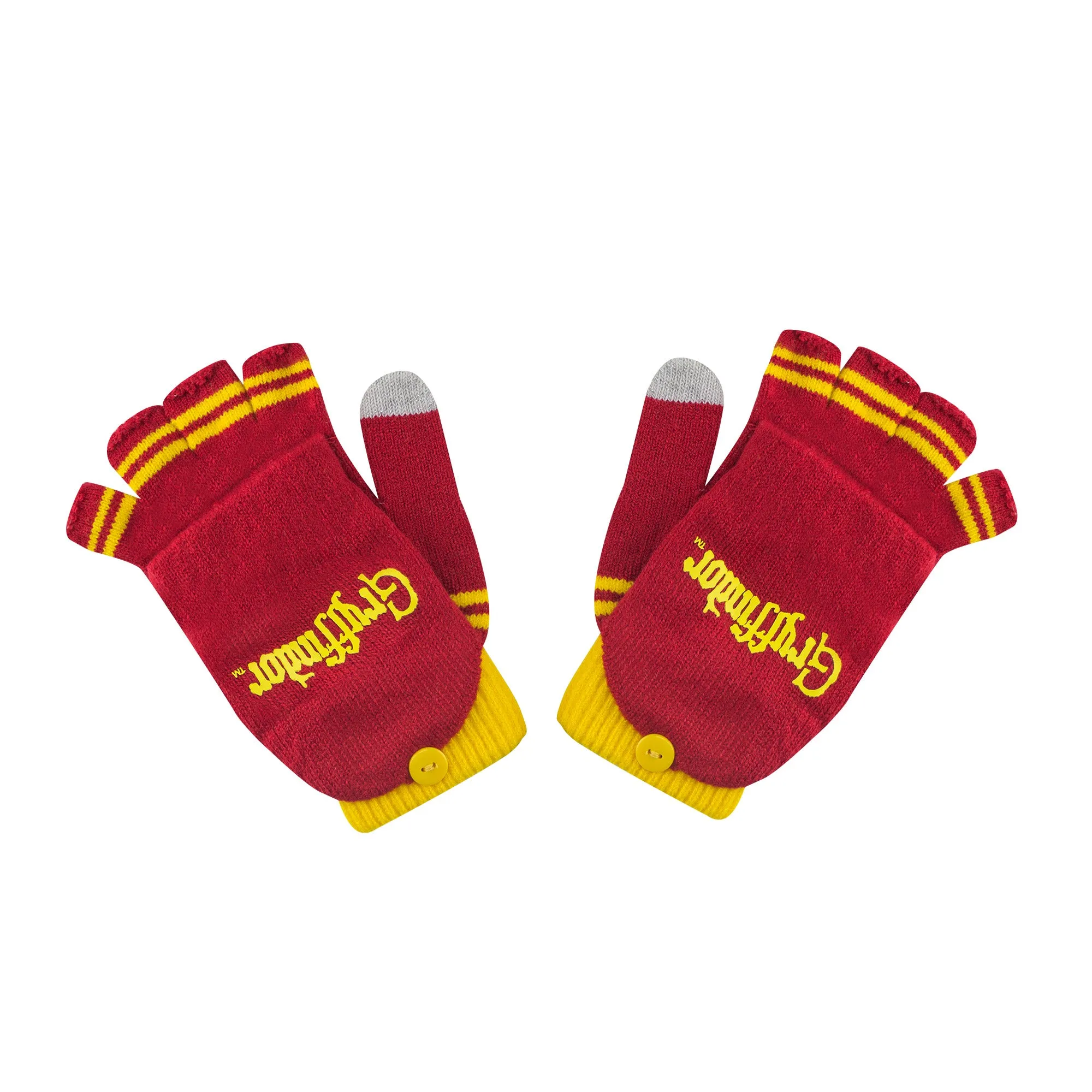 *Red Gryffindor Mitten/Fingerless Gloves