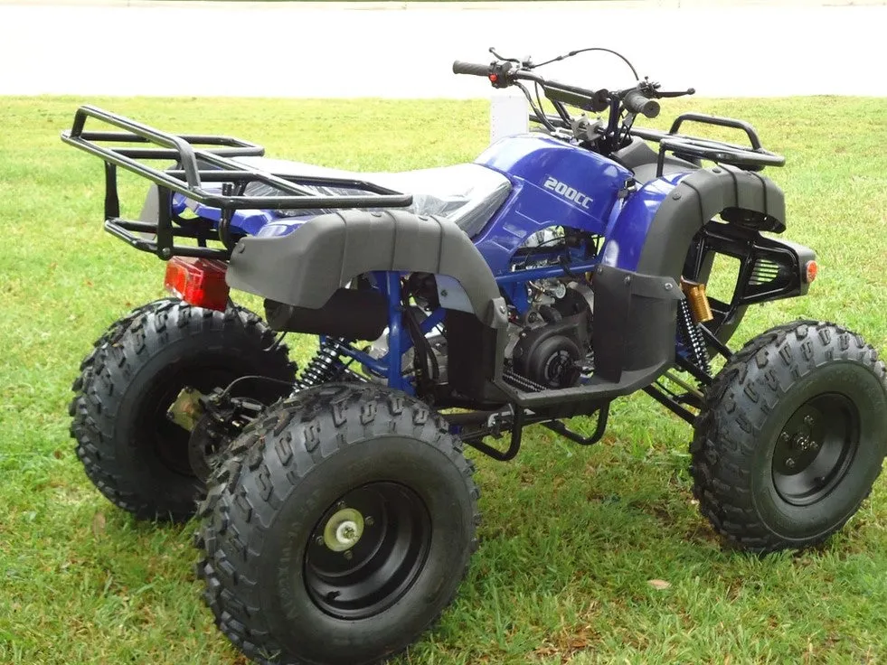 RPS Desert 200 Utility 200ATV-21 Adult ATV - 149cc, Automatic, Reverse, 21" Tires, Dual Racks, LED Lights