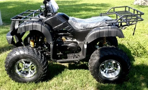 RPS Desert 200 Utility ATV Deluxe Full Size Adult ATV, Automatic with Reverse, Aluminum Rim 21-inch Tires