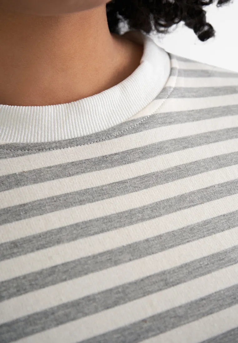 Ruby Thick Stripe Crew Neck Jumper