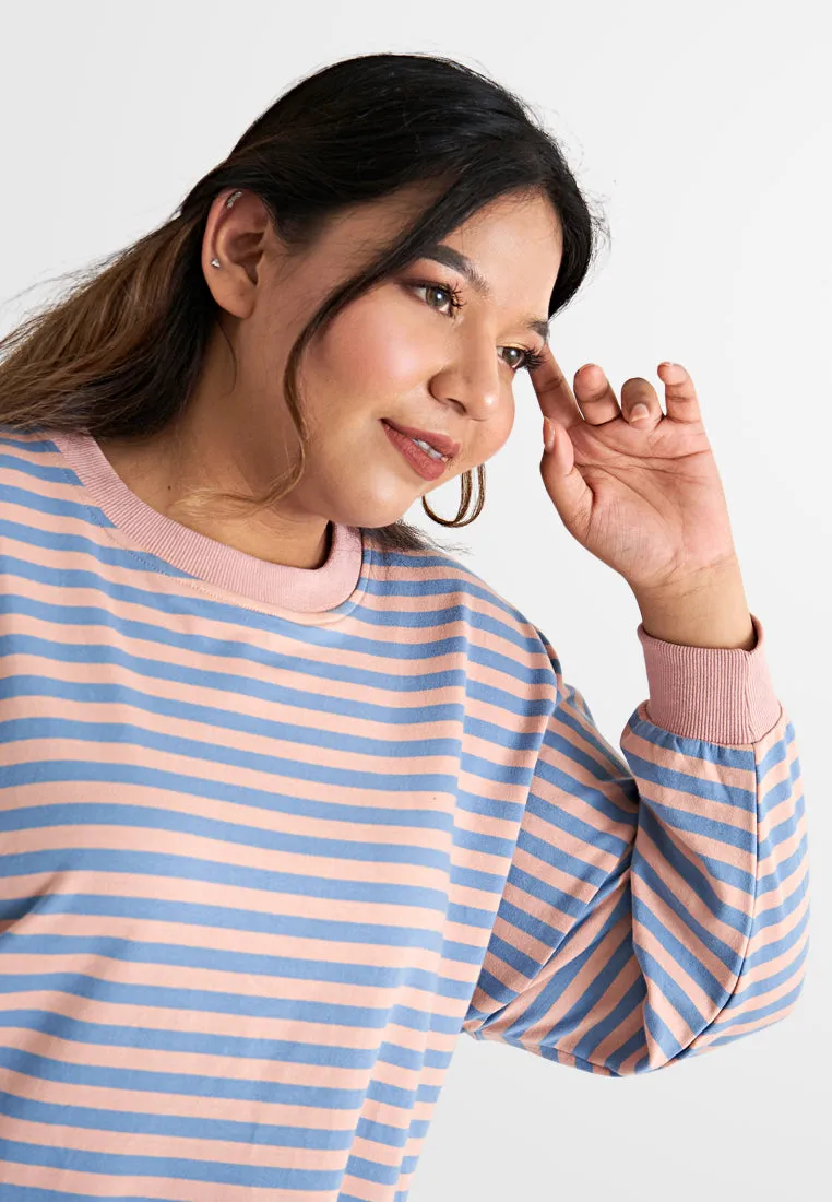 Ruby Thick Stripe Crew Neck Jumper