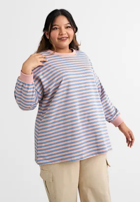 Ruby Thick Stripe Crew Neck Jumper