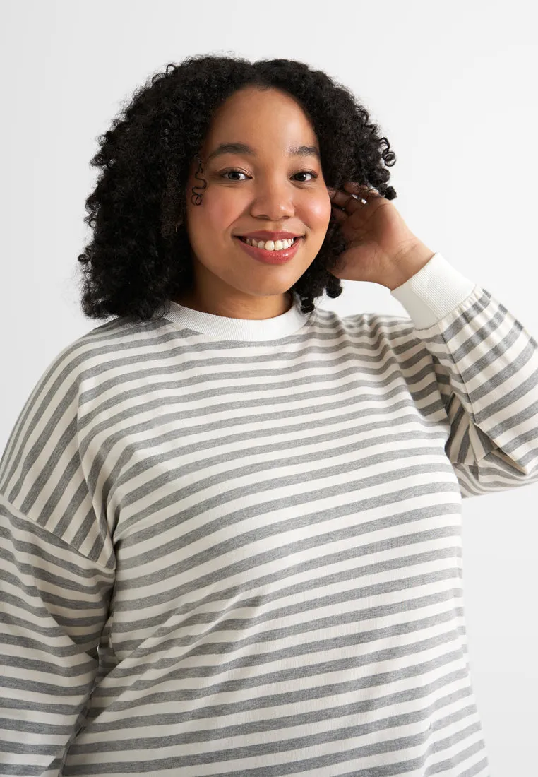 Ruby Thick Stripe Crew Neck Jumper