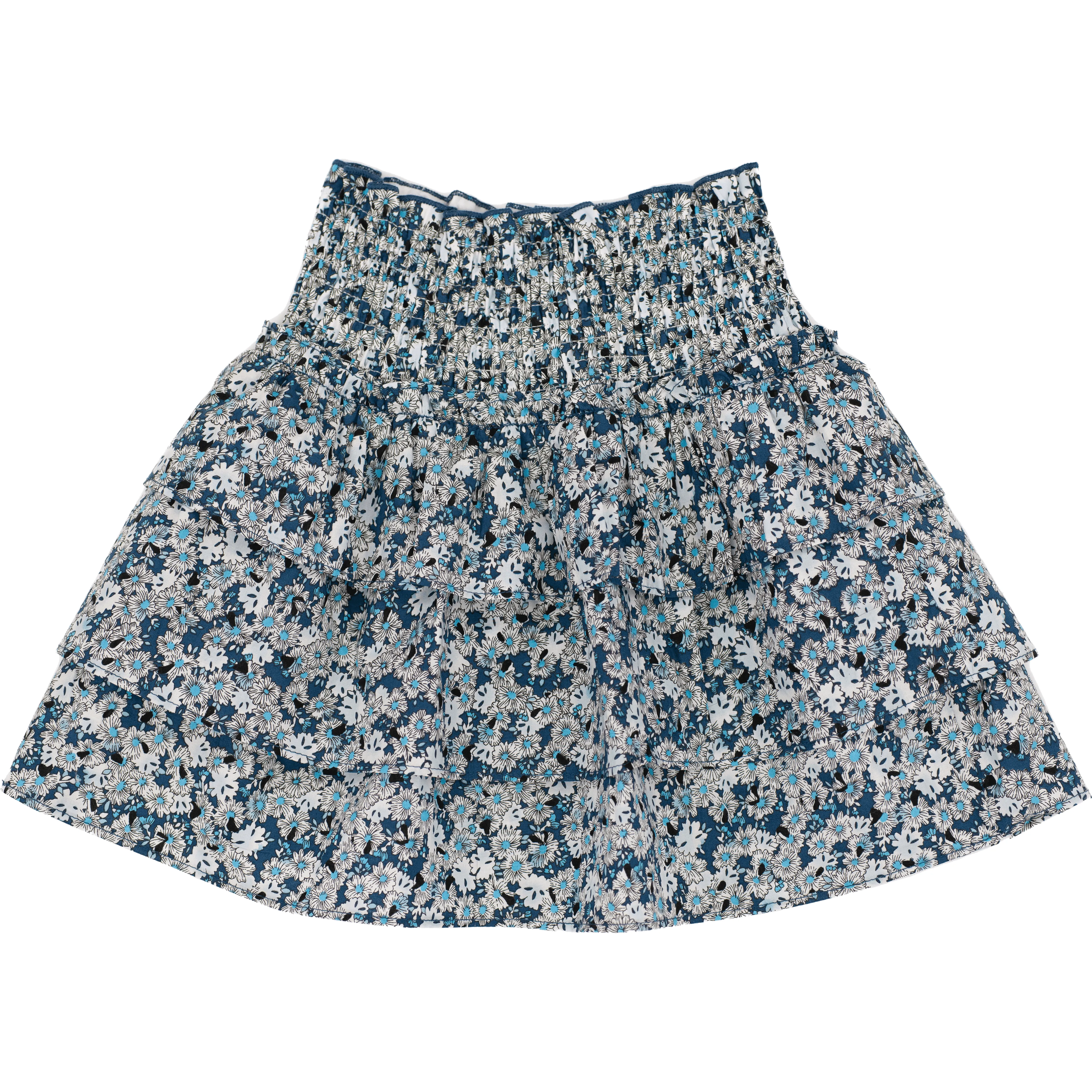 Sally Skirt- Blue Floral