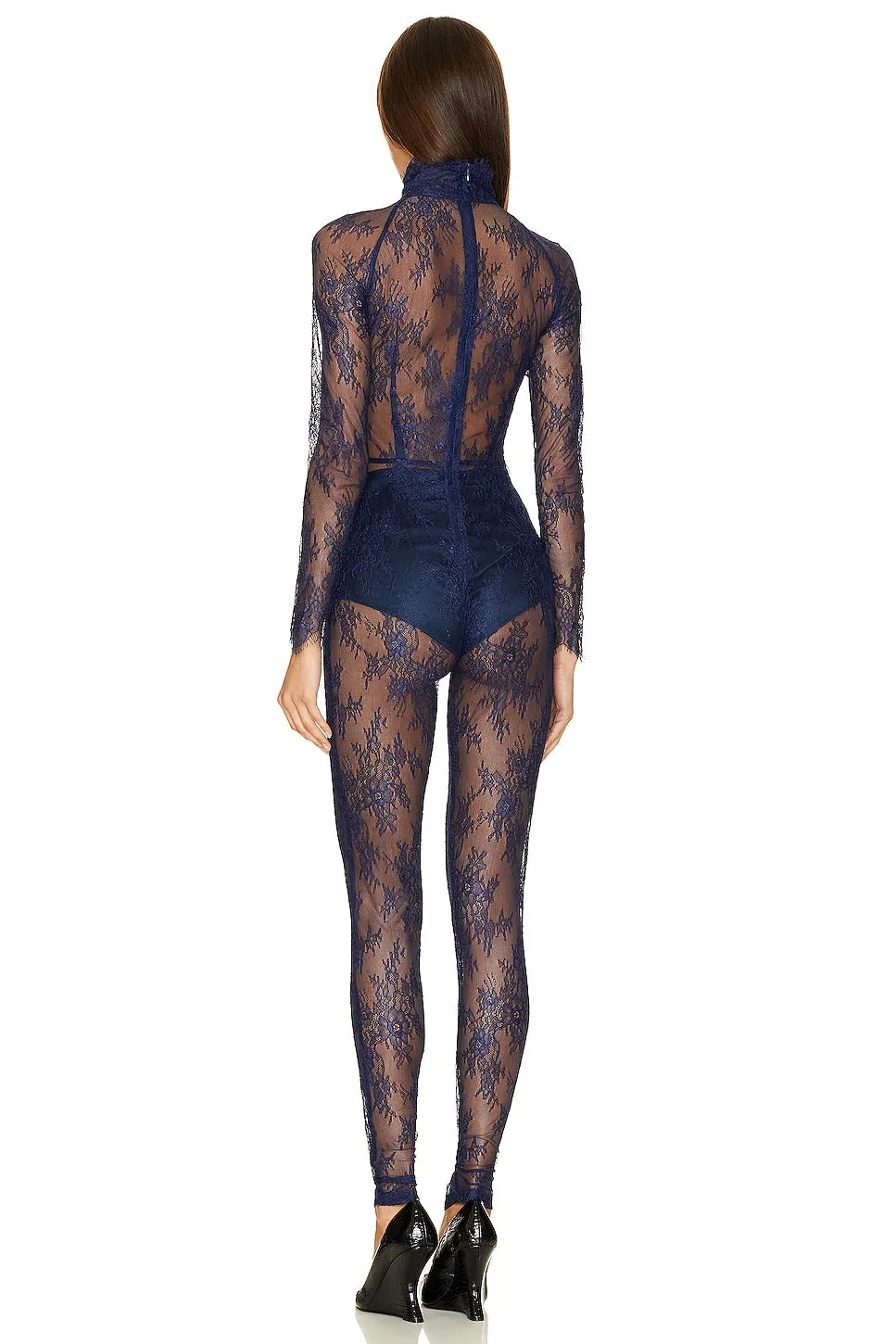 Sapphire Lace Jumpsuit