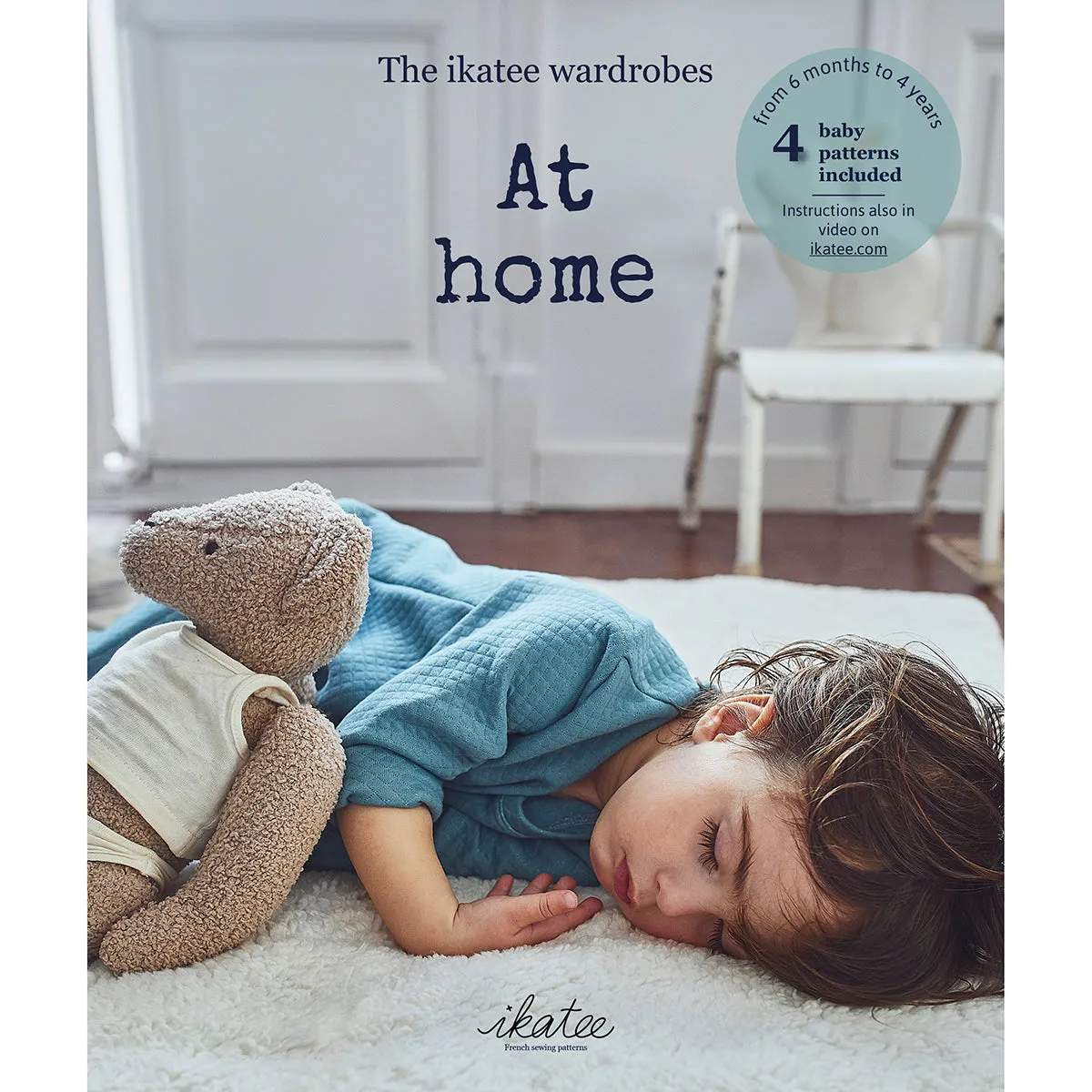 Sewing patterns book for babies "AT HOME" Ebook