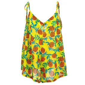 Short Jumpsuit - Pineapple Summer