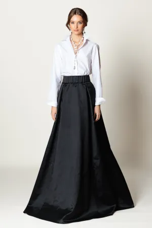 Skirt "DONNA MAXI" / Luxury Silk Shantung