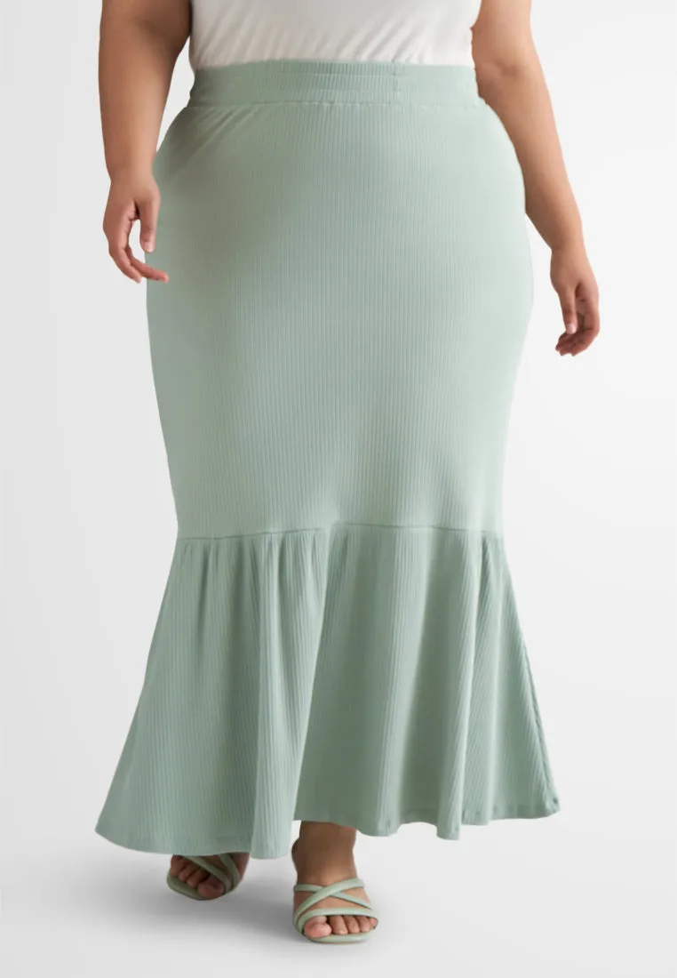 Sonia Ribbed Comfort Mermaid Skirt