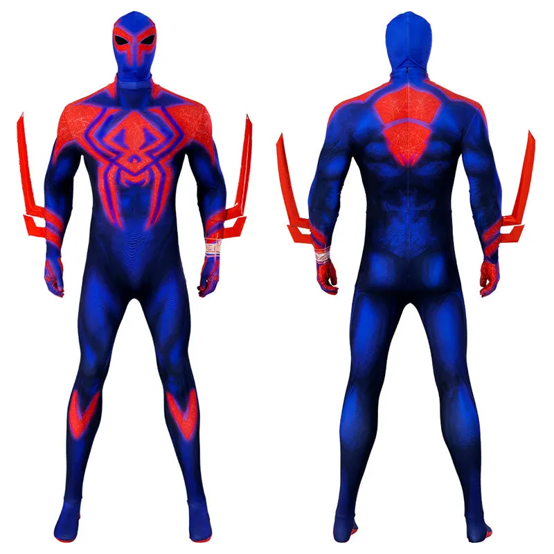 Spider-Man: Across The Spider-Verse Spiderman 2099 Miguel O'Hara Cloak Edition Cosplay Costume