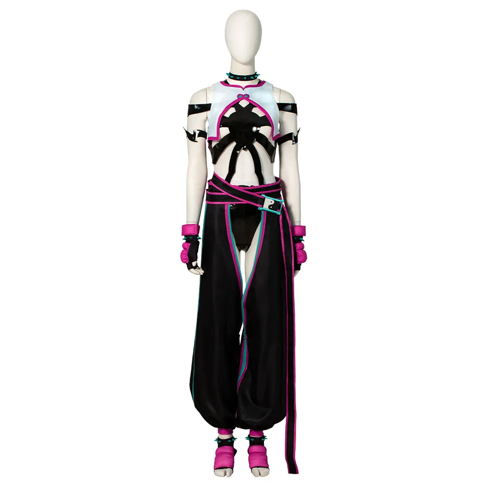 Street Fighter 6 Juri Han B Edition Cosplay Costume