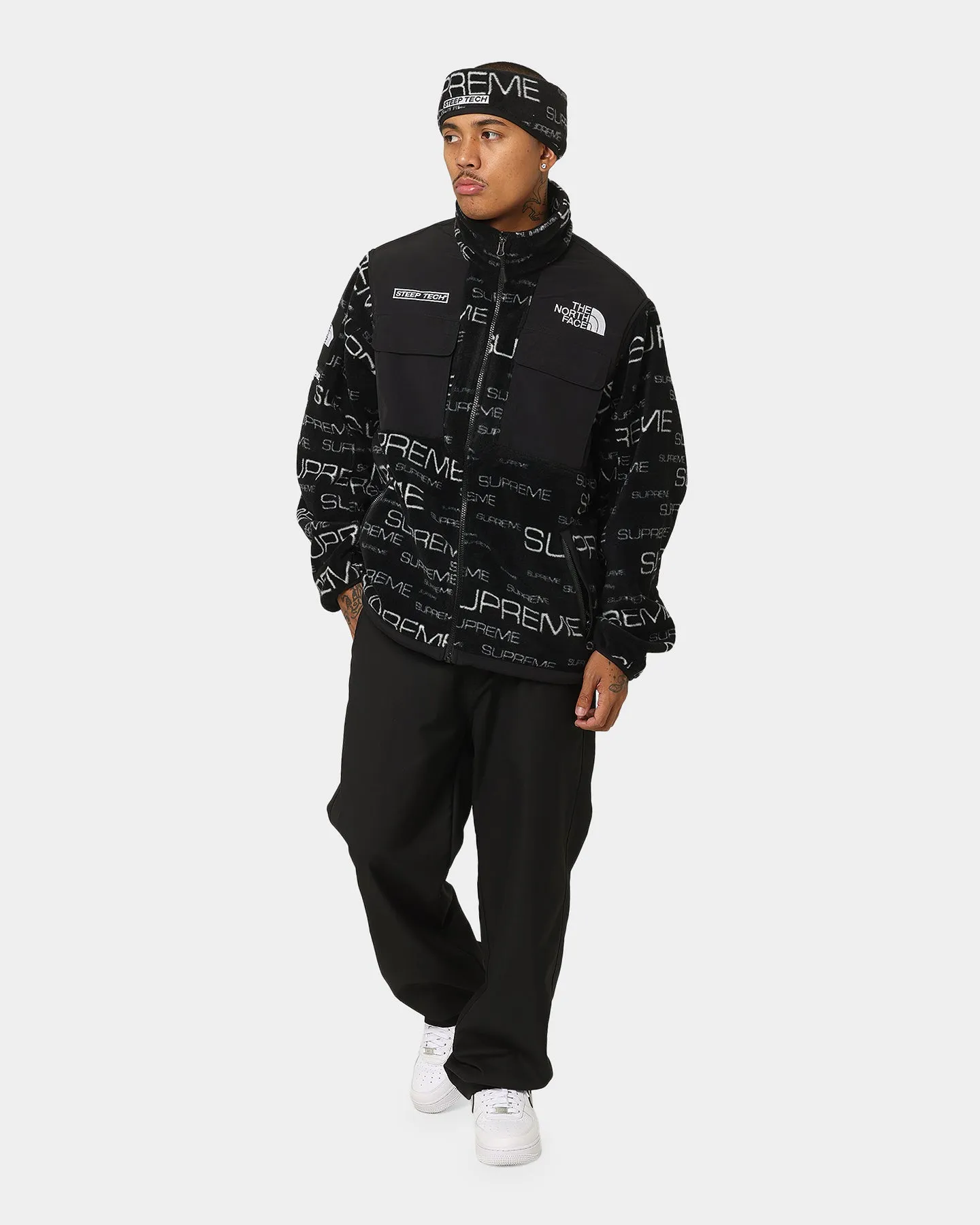 Supreme Supreme X The North Face Tech Fleece Jacket Black