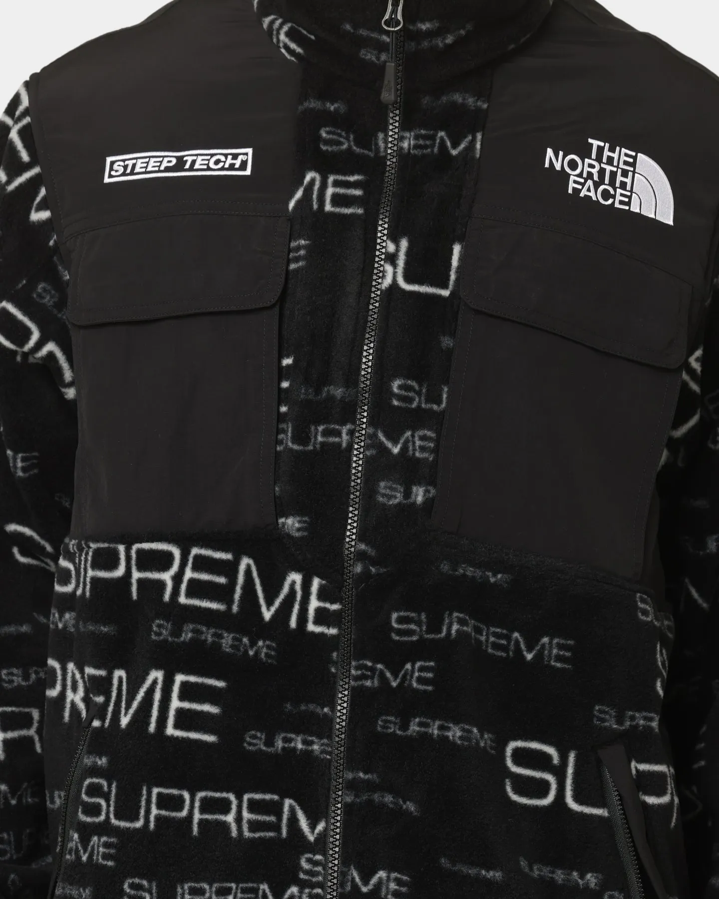 Supreme Supreme X The North Face Tech Fleece Jacket Black